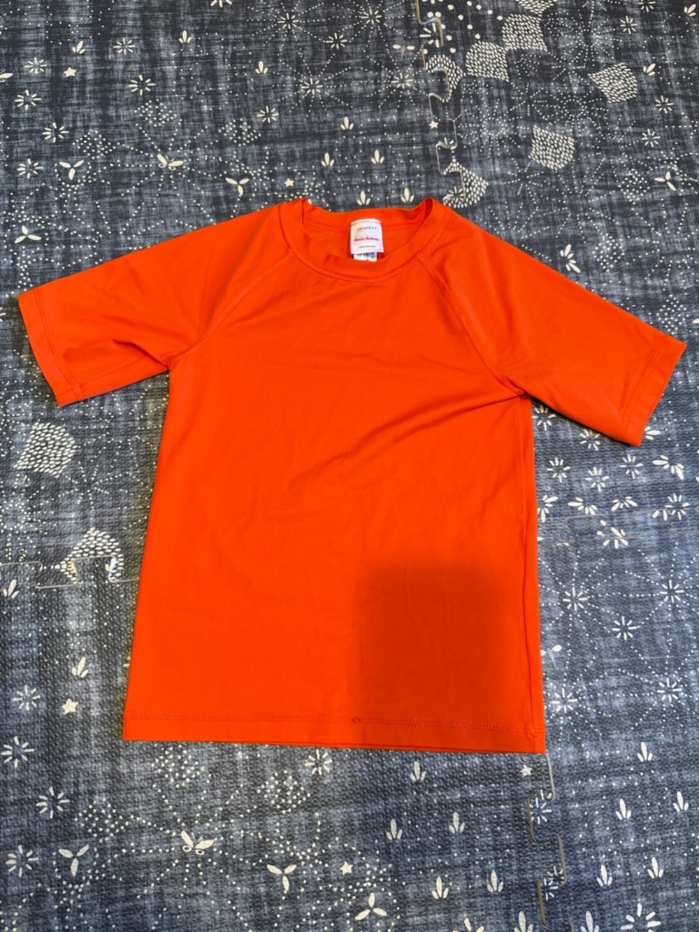 Hanna 6-7 Orange Rash Guard